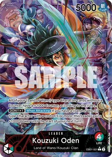 Kouzuki Oden EB01-001 (Alternate art)