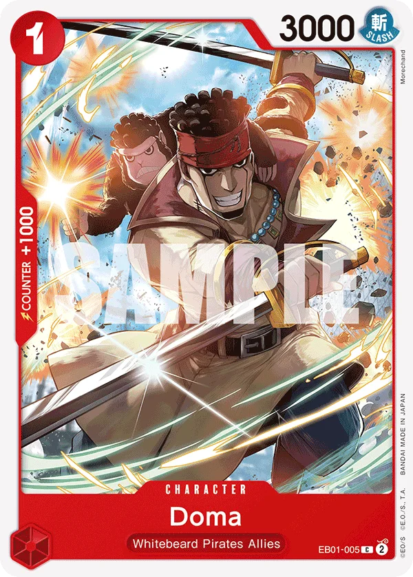 Doma EB01-005 – One Piece Card Game Character