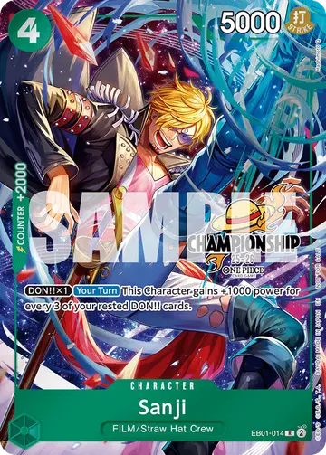 Sanji EB01-014 (Alternate art)