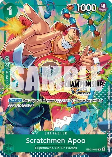 Scratchmen Apoo EB01-015 (Alternate art)
