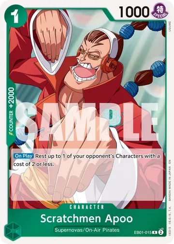 Scratchmen Apoo EB01-015 (Reprint)