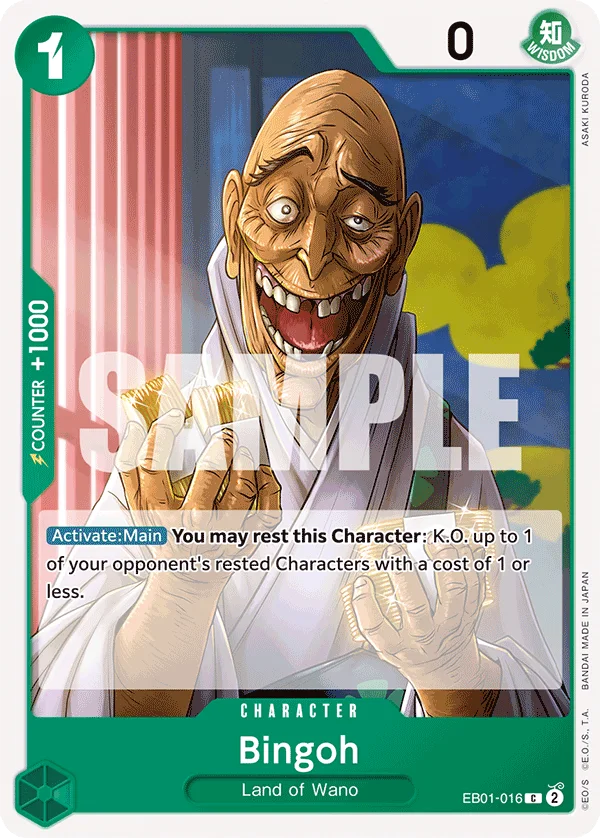 Bingoh EB01-016 – One Piece Card Game Character