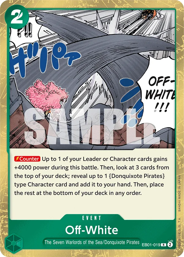 Off-White EB01-019 – One Piece Card Game Event