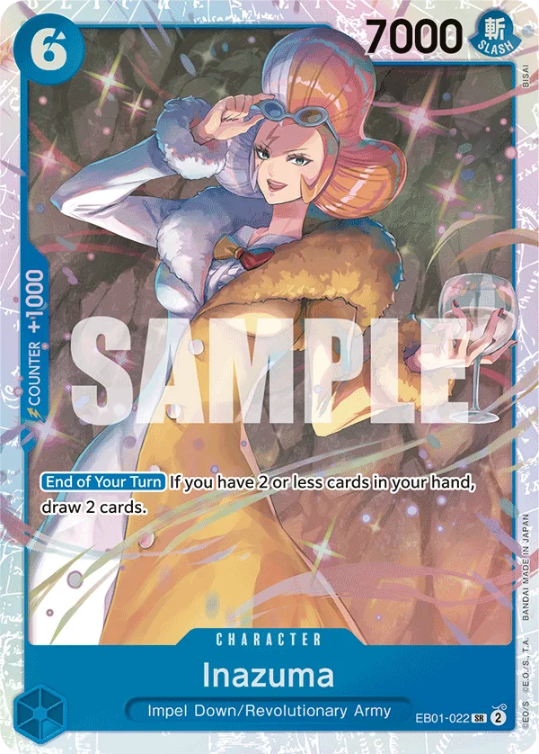 Inazuma EB01-022 – One Piece Card Game Character