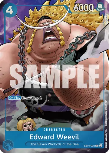 Edward Weevil EB01-023 (Alternate art)