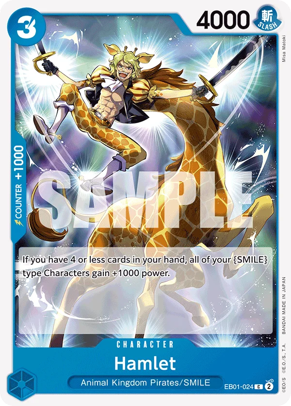 Hamlet EB01-024 – One Piece Card Game Character