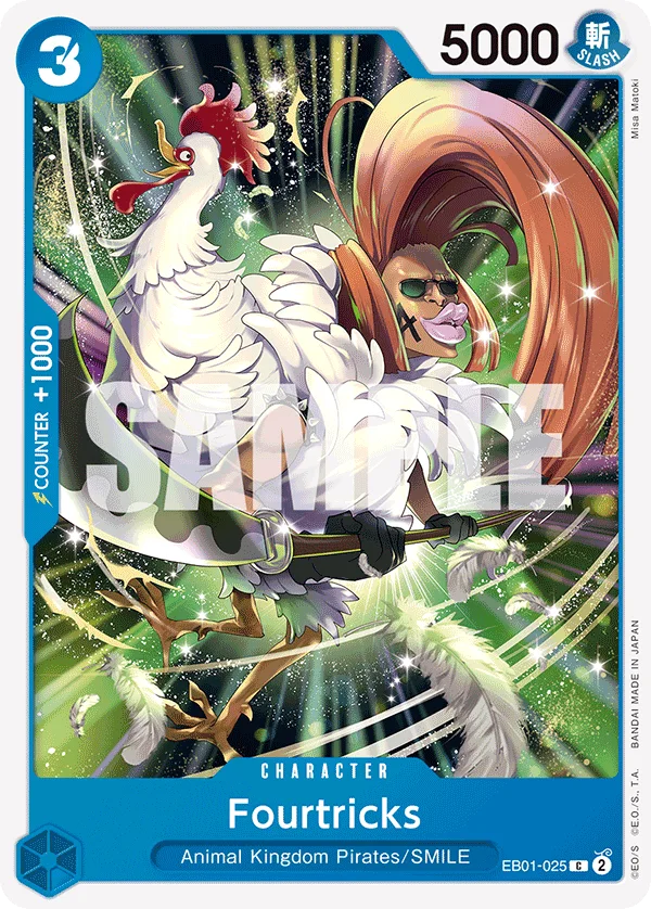 Fourtricks EB01-025 – One Piece Card Game Character