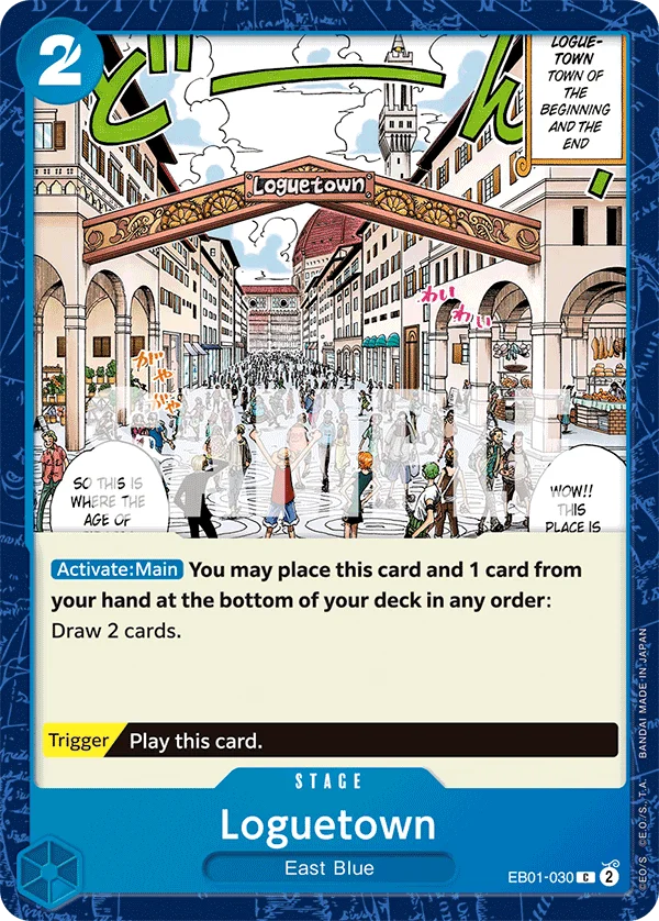 Loguetown EB01-030 – One Piece Card Game Stage