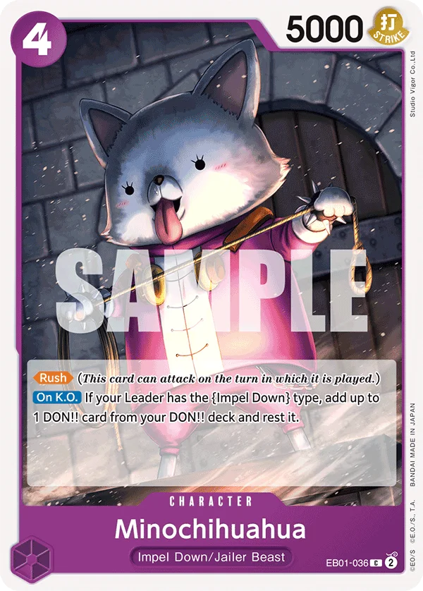 Minochihuahua EB01-036 – One Piece Card Game Character