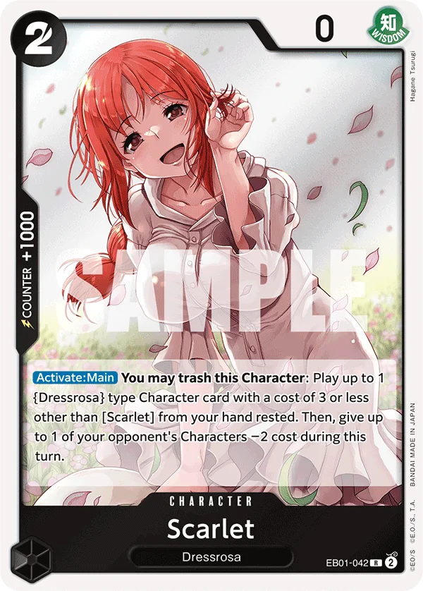 Scarlet EB01-042 – One Piece Card Game Character