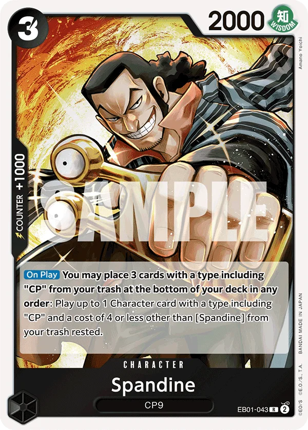 Spandine EB01-043 – One Piece Card Game Character