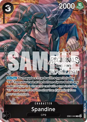 Spandine EB01-043 (Alternate art)