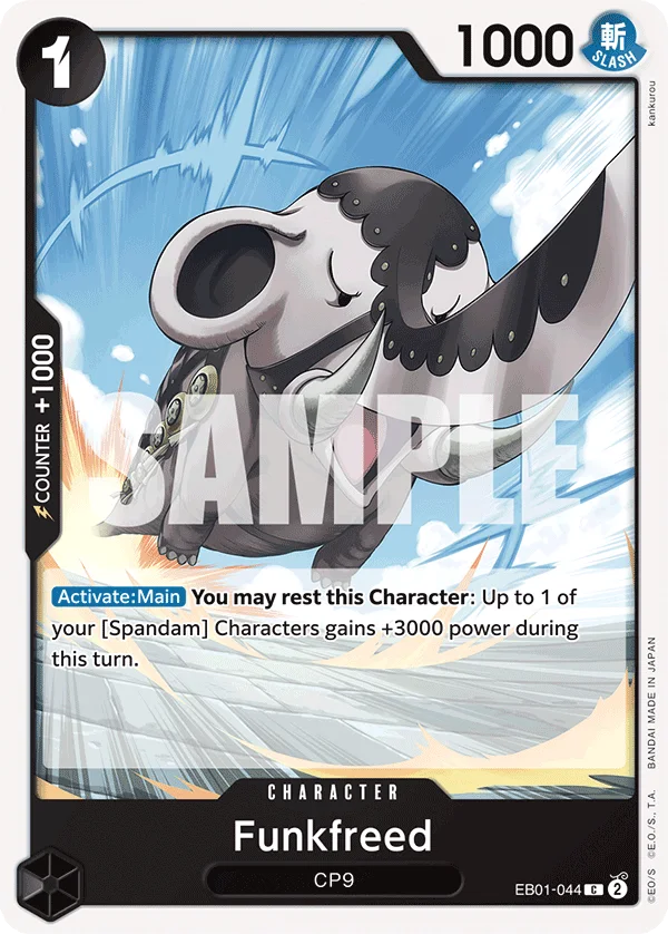 Funkfreed EB01-044 – One Piece Card Game Character