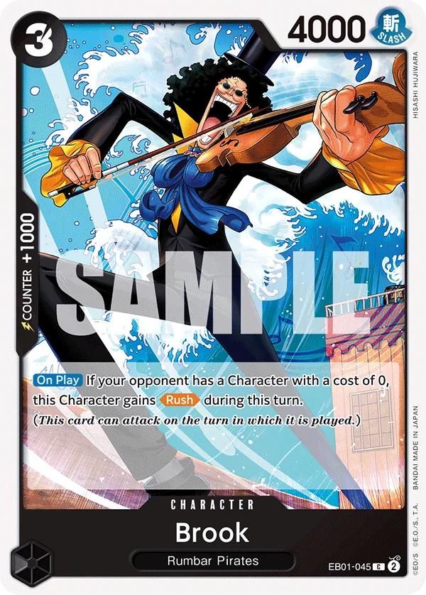 Brook EB01-045 – One Piece Card Game Character