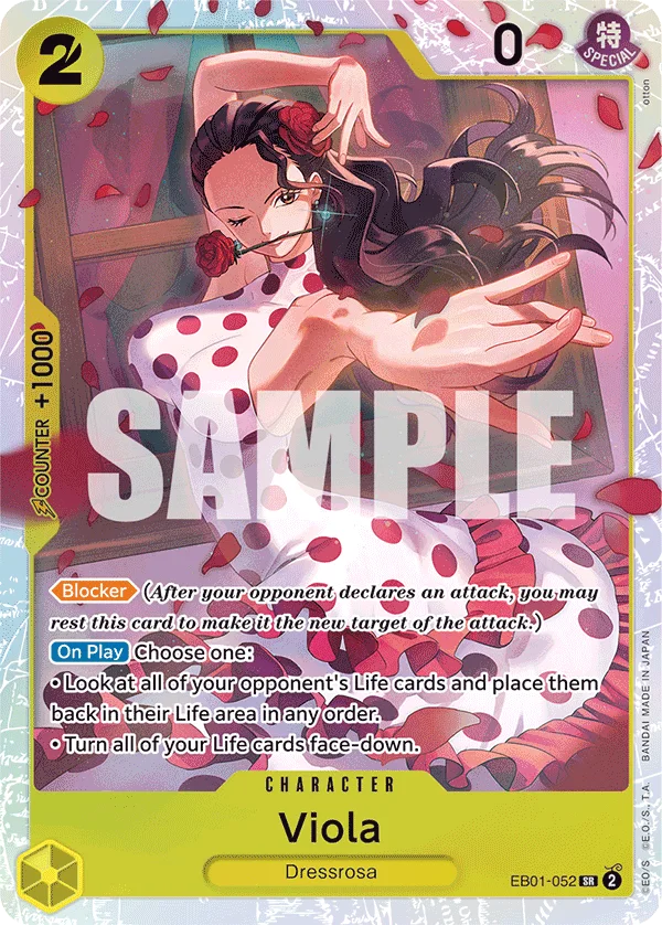 Viola EB01-052 – One Piece Card Game Character