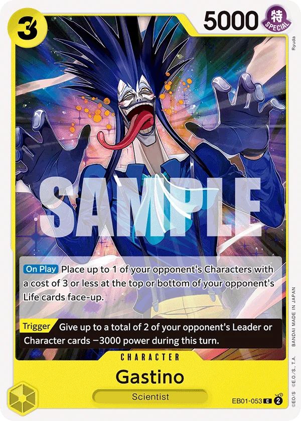 Gastino EB01-053 – One Piece Card Game Character