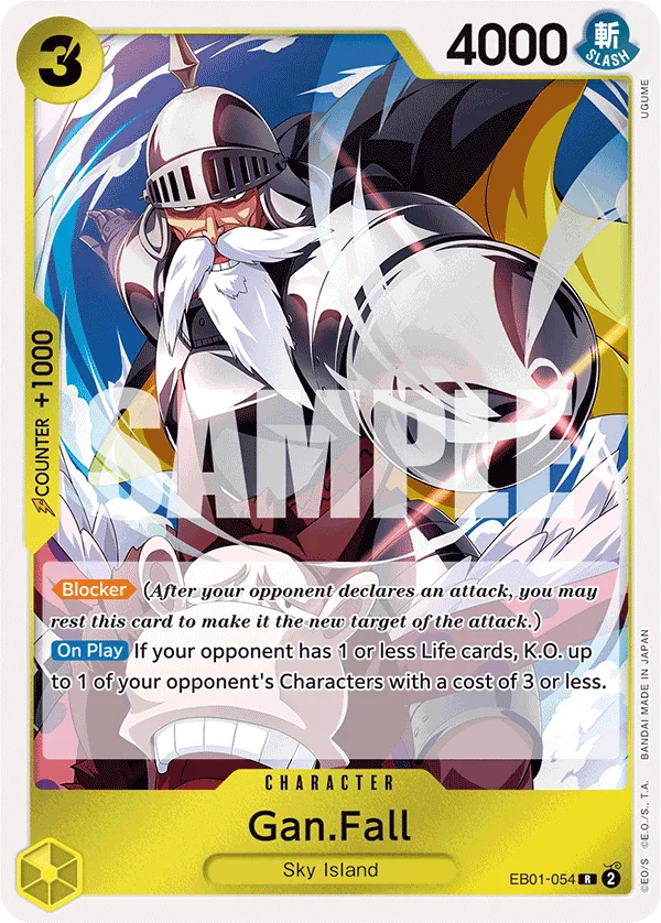 Gan.Fall EB01-054 – One Piece Card Game Character