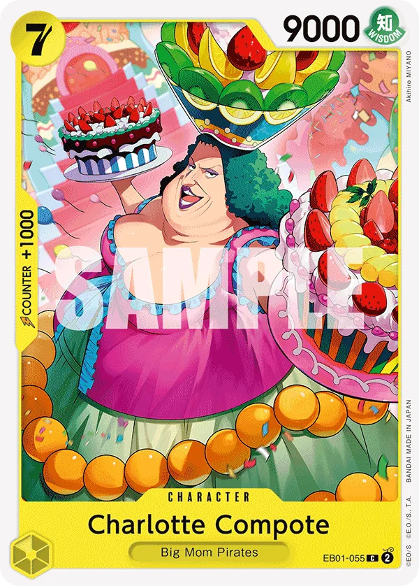 Charlotte Compote EB01-055 – One Piece Card Game Character