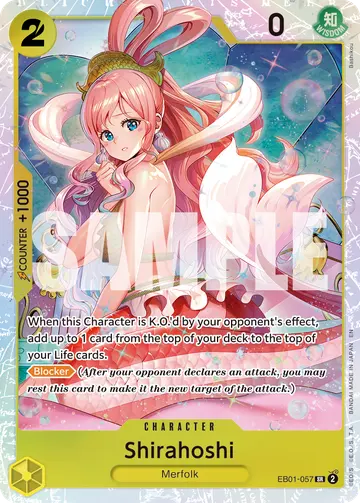 Shirahoshi EB01-057 (Reprint)