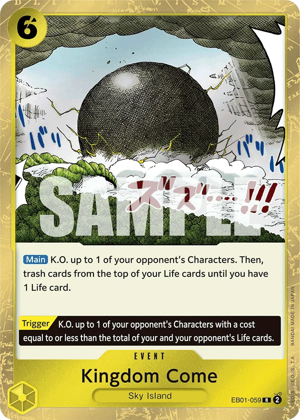 Kingdom Come EB01-059 – One Piece Card Game Event
