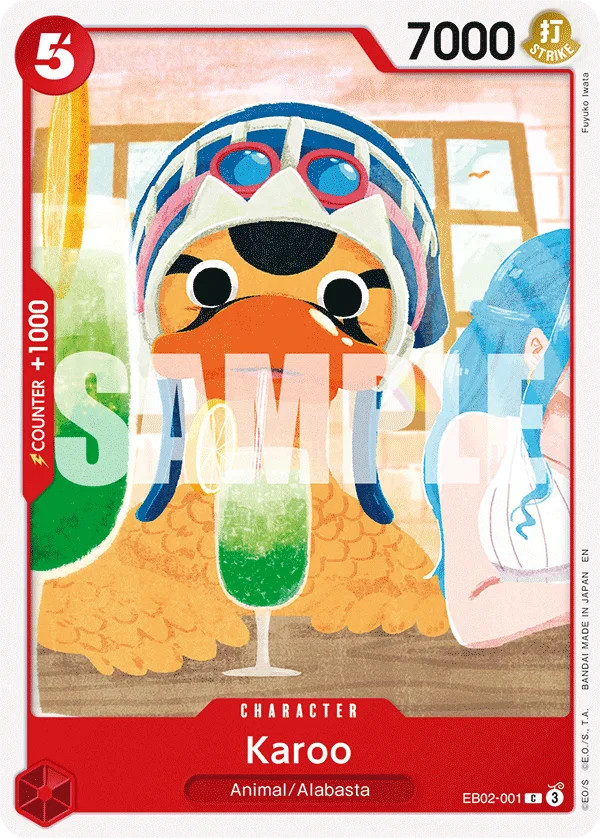 Karoo EB02-001 – One Piece Card Game Character