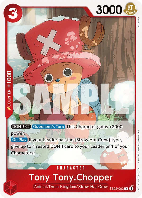 Tony Tony.Chopper EB02-003 – One Piece Card Game Character