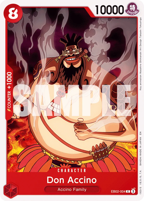 Don Accino EB02-004 – One Piece Card Game Character