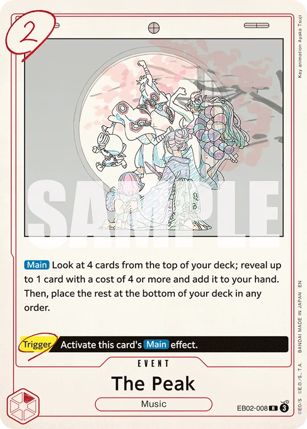 The Peak EB02-008 – One Piece Card Game Event