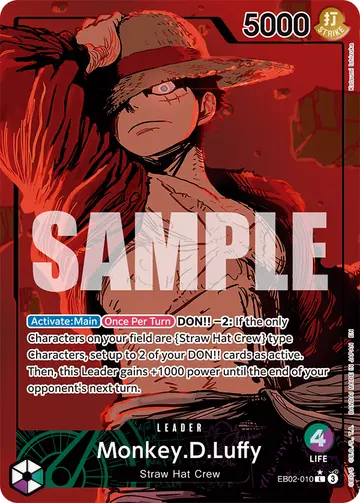 Monkey.D.Luffy EB02-010 (Alternate art)