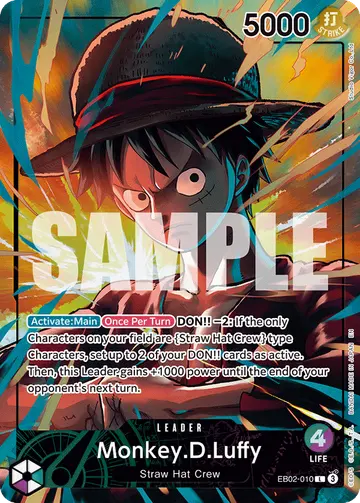Monkey.D.Luffy EB02-010 (Alternate art)