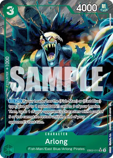 Arlong EB02-011 (Alternate art)