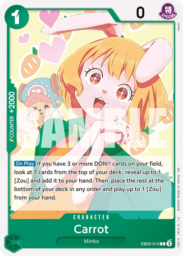 Carrot EB02-013 – One Piece Card Game Character