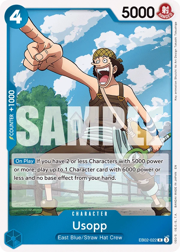 Usopp EB02-022 – One Piece Card Game Character