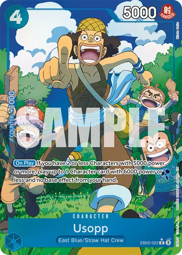 Usopp EB02-022 (Alternate art)