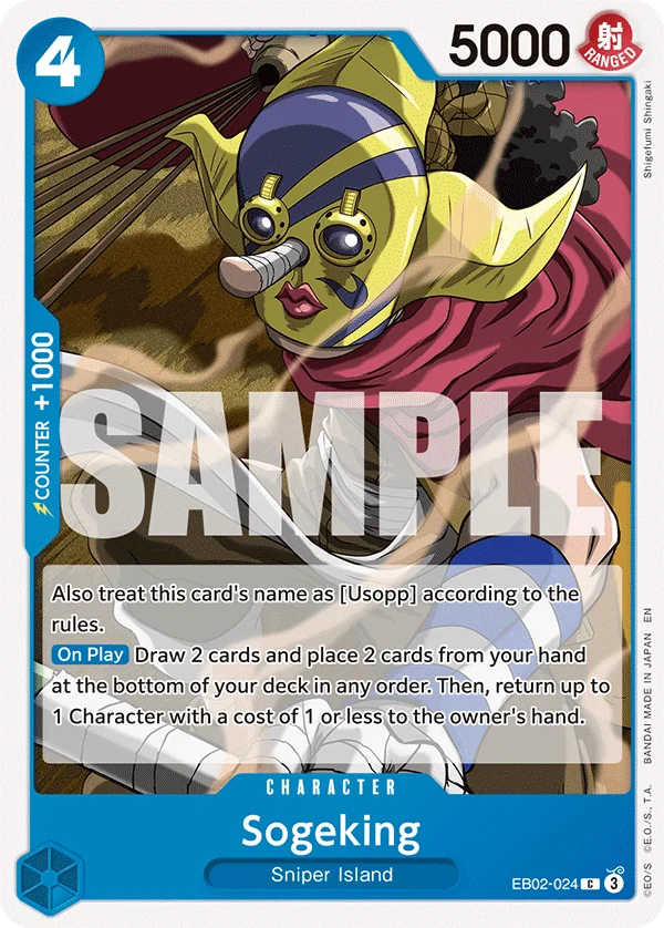 Sogeking EB02-024 – One Piece Card Game Character