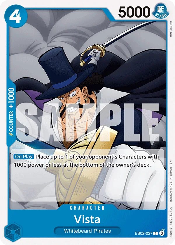 Vista EB02-027 – One Piece Card Game Character