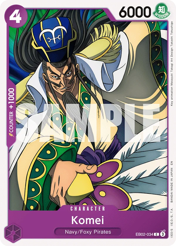 Komei EB02-034 – One Piece Card Game Character
