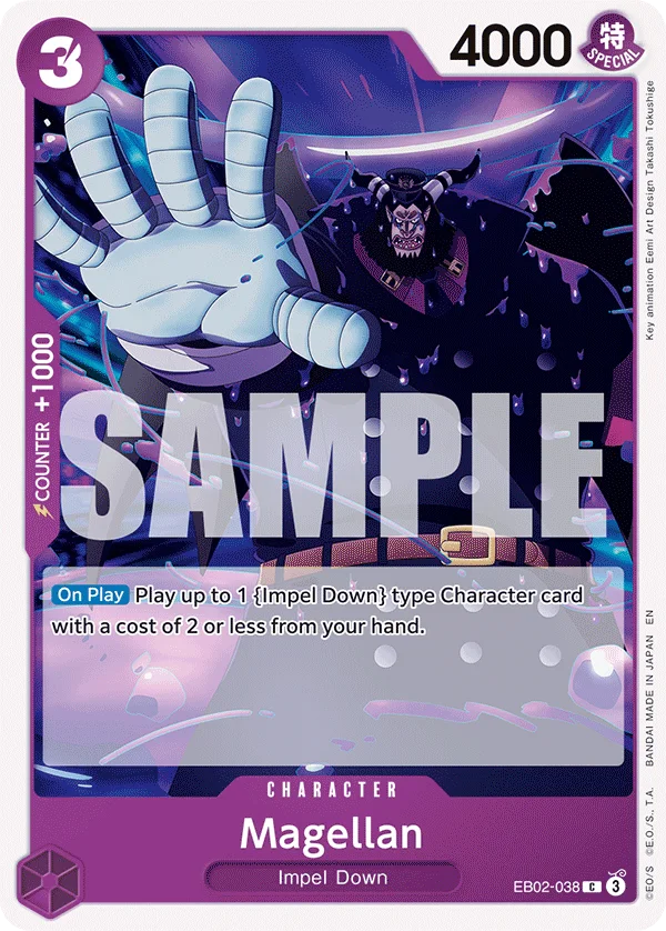 Magellan EB02-038 – One Piece Card Game Character