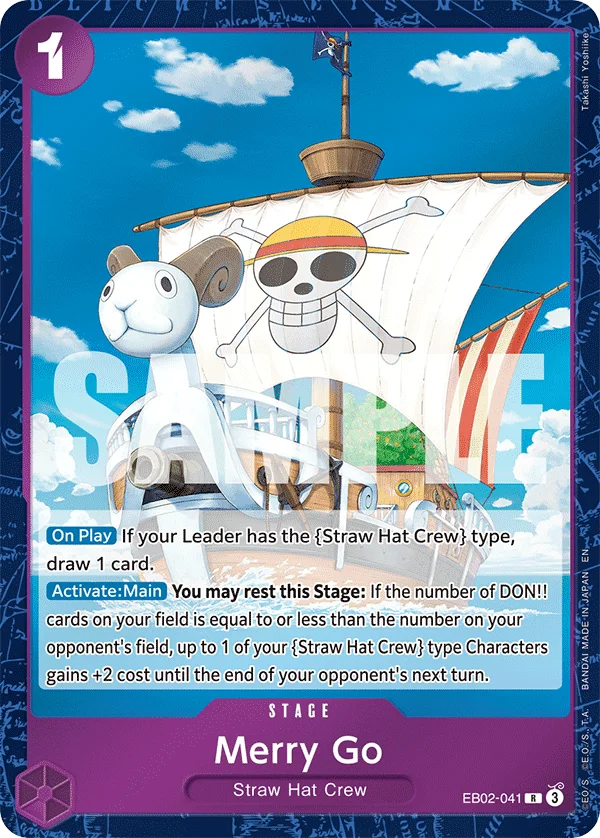 Merry Go EB02-041 – One Piece Card Game Stage