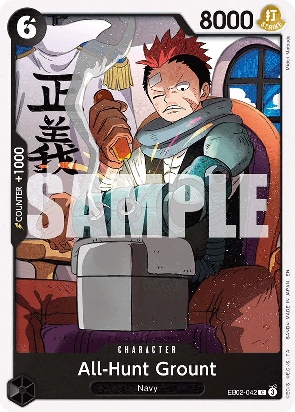 All-Hunt Grount EB02-042 – One Piece Card Game Character