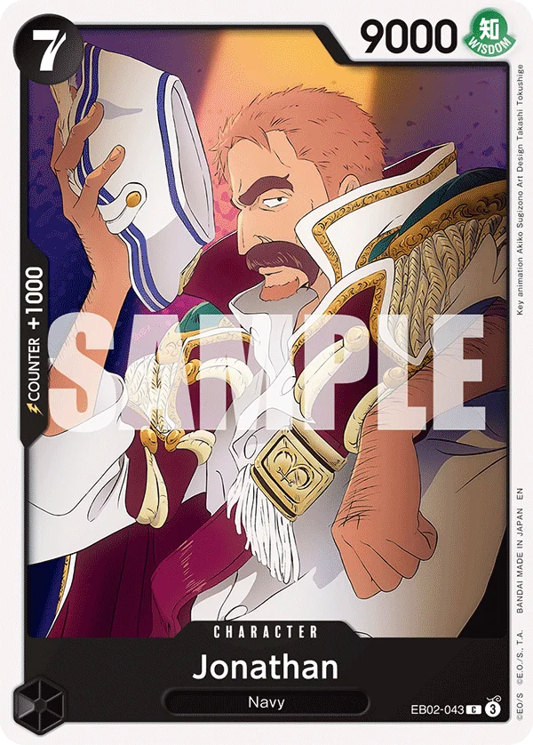 Jonathan EB02-043 – One Piece Card Game Character