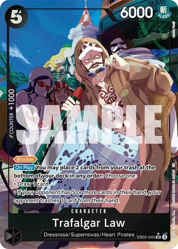 Trafalgar Law EB02-045 (Alternate art)
