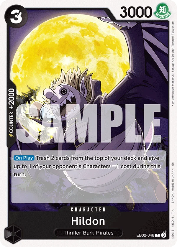 Hildon EB02-046 – One Piece Card Game Character