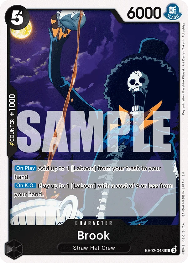 Brook EB02-048 – One Piece Card Game Character