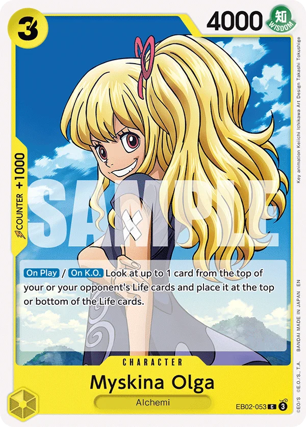 Myskina Olga EB02-053 – One Piece Card Game Character