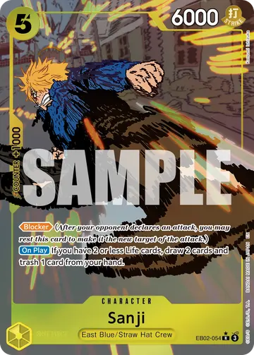 Sanji EB02-054 (Alternate art)