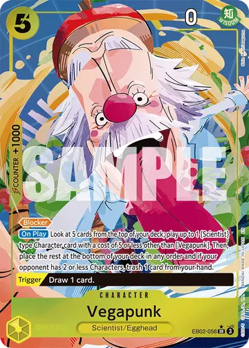 Vegapunk EB02-056 (Alternate art)