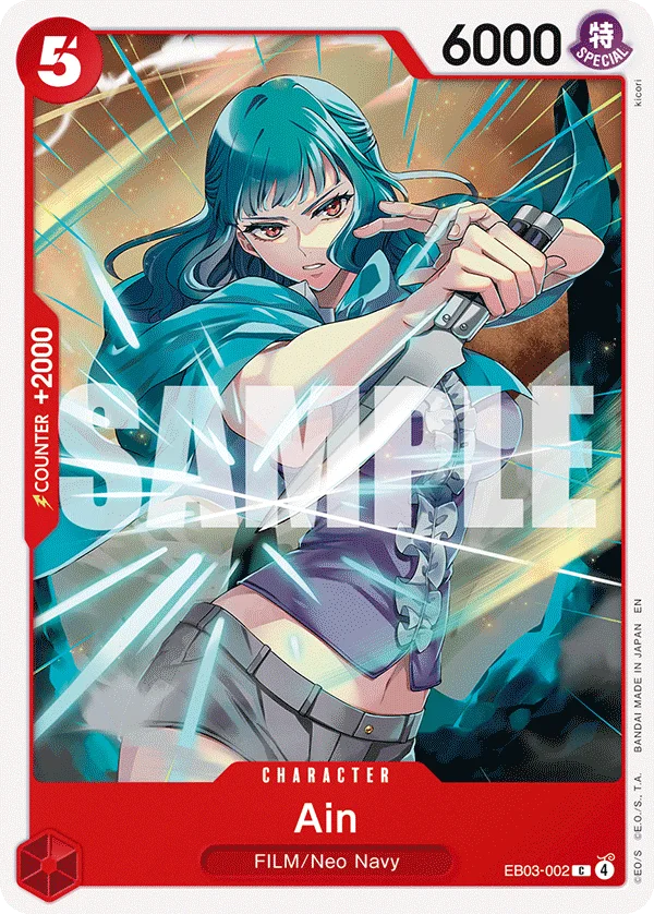 Ain EB03-002 – One Piece Card Game Character