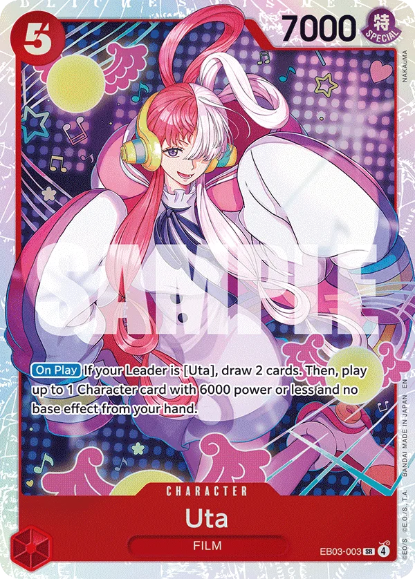 Uta EB03-003 – One Piece Card Game Character