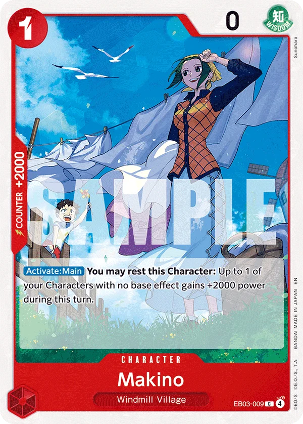Makino EB03-009 – One Piece Card Game Character